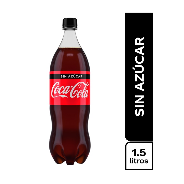 Gaseosa  Coca Cola sin Azúcar 1.5 Litros
