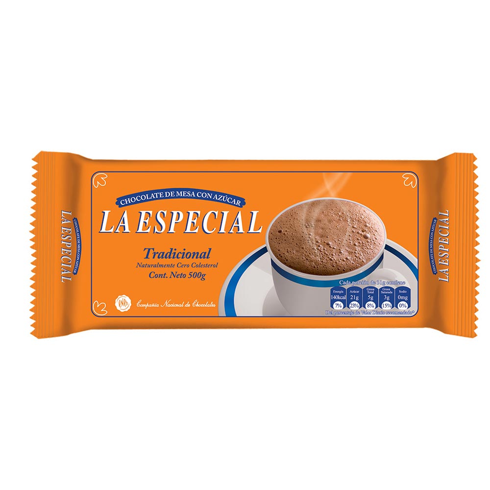 Chocolate Tradicional La Especial 500g