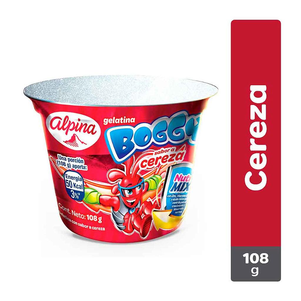 Gelatina Boggy Cereza Alpina 108g