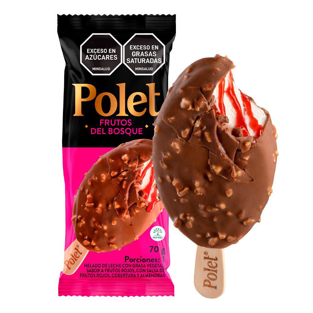 Polet Frutos del Bosque Crem Helado 70g