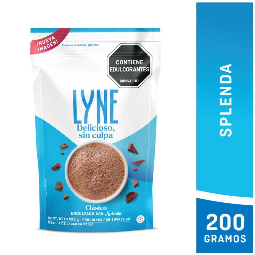 Chocolate Lyne Clásico endulzado con esplenda 120g