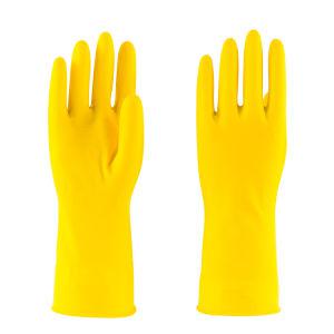 Guantes Amarillo Calibre 20 Talla 8  1/2