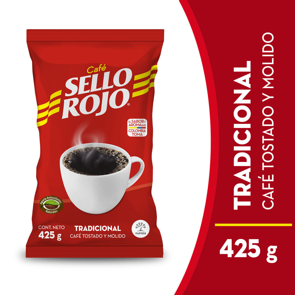 Café Tradicional Sello Rojo 425g