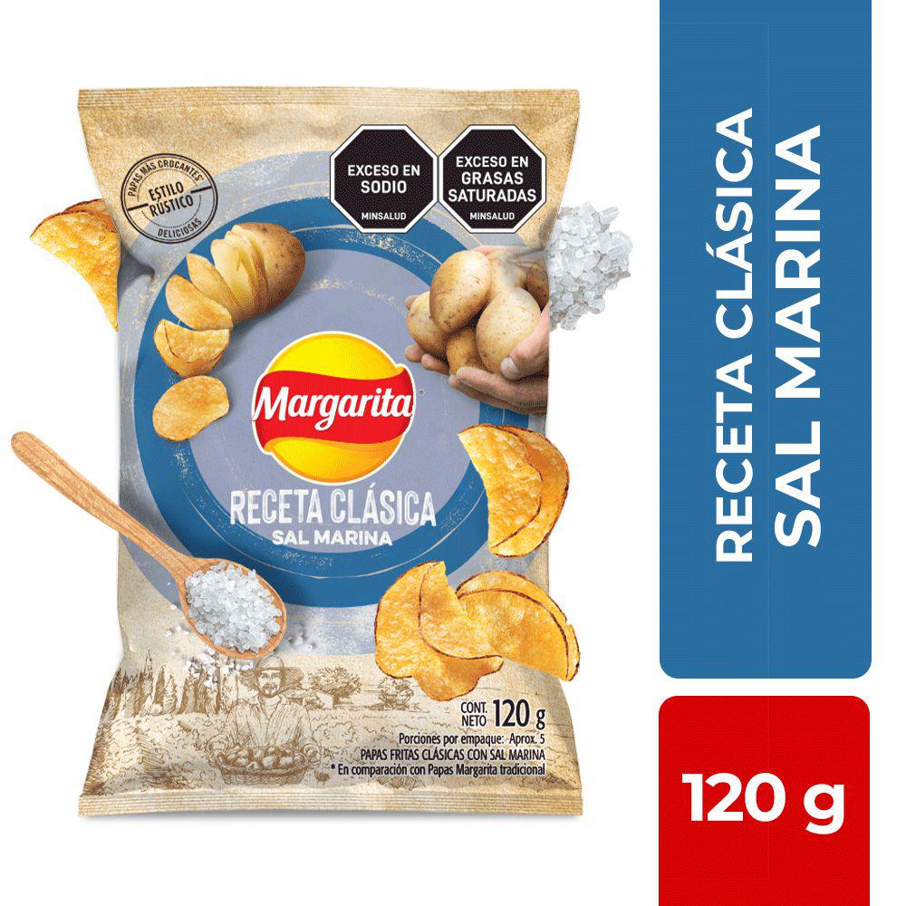 Receta Clasica Natural Margarita 120g
