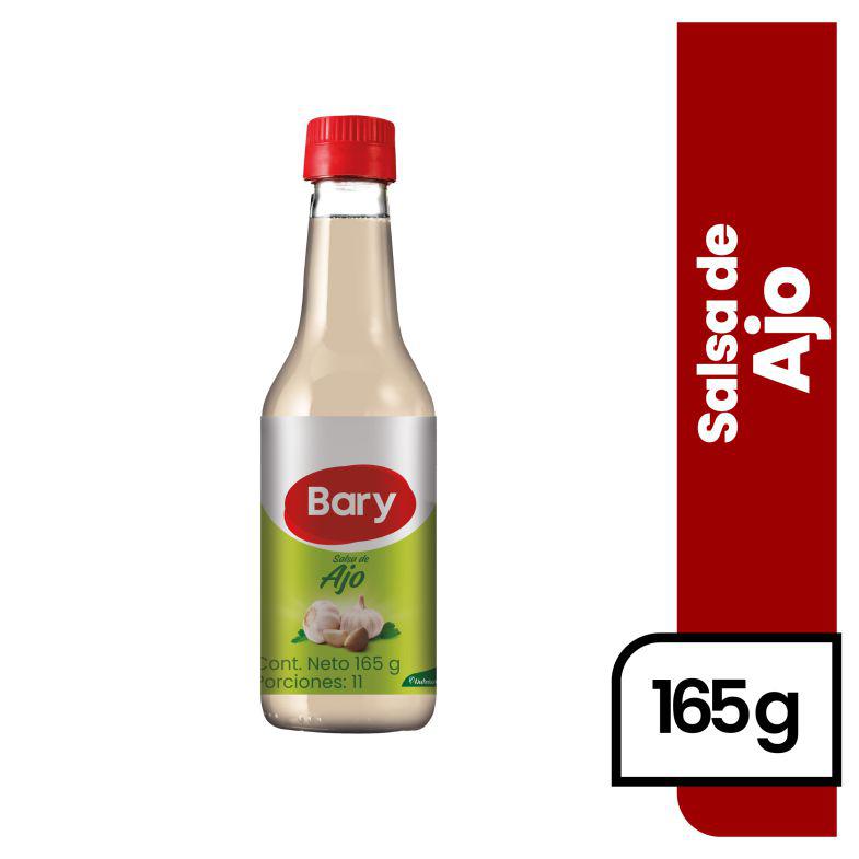 Salsa de Ajo Bary 165g