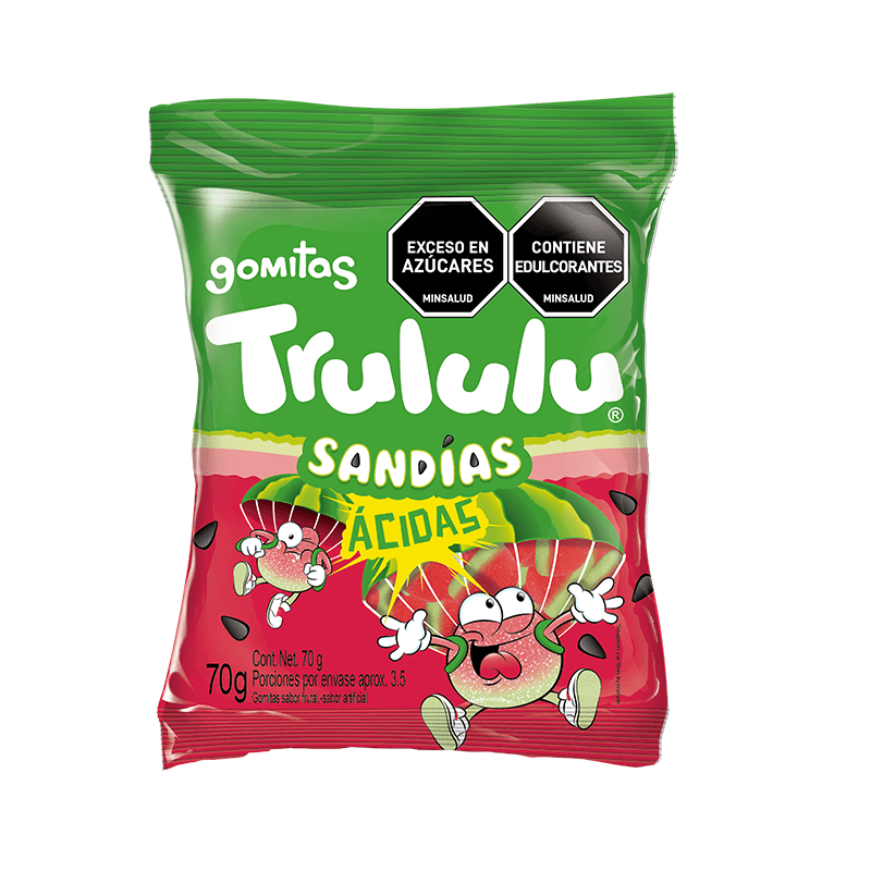 Gomitas Sandias Acidas Trululu 70g