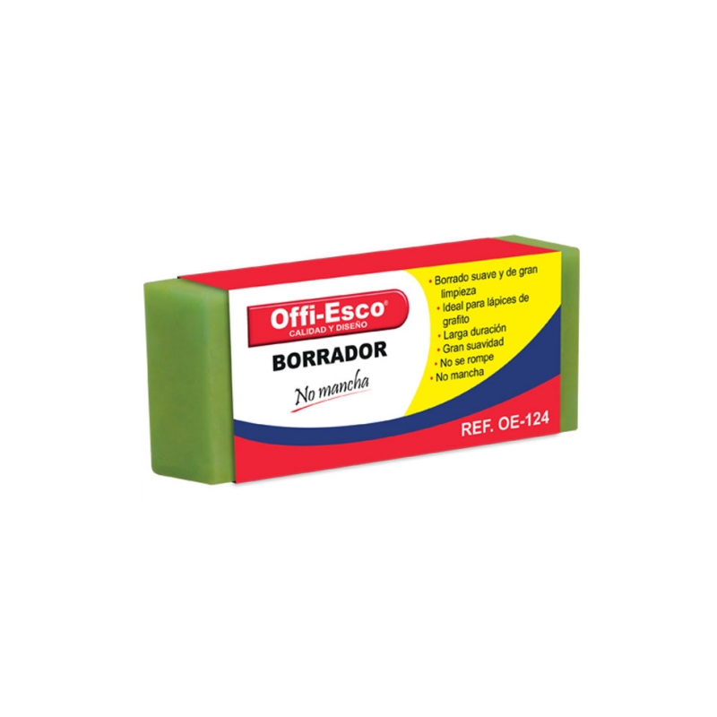 Borrador Goma Grande OE-124  Unidad